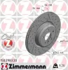 Bremsscheibe Hinterachse rechts ZIMMERMANN 150.2983.20
