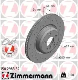 Bremsscheibe ZIMMERMANN 150.2983.52