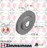 Bremsscheibe Vorderachse ZIMMERMANN 150.3400.20