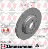 Bremsscheibe Hinterachse ZIMMERMANN 150.3411.20