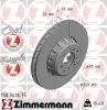 Bremsscheibe Vorderachse rechts ZIMMERMANN 150.3416.75