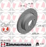 Bremsscheibe ZIMMERMANN 150.3437.52