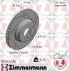 Bremsscheibe Vorderachse rechts ZIMMERMANN 150.3441.55
