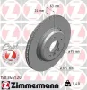 Bremsscheibe Hinterachse ZIMMERMANN 150.3461.20