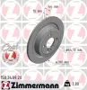 Bremsscheibe Hinterachse ZIMMERMANN 150.3489.20