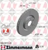 Bremsscheibe Vorderachse ZIMMERMANN 180.3017.20