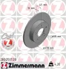 Bremsscheibe Hinterachse ZIMMERMANN 200.2517.20