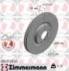 Bremsscheibe Vorderachse ZIMMERMANN 200.2528.20