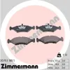 Bremsbelagsatz, Scheibenbremse ZIMMERMANN 20753.180.1