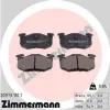 Bremsbelagsatz, Scheibenbremse Hinterachse ZIMMERMANN 20973.110.1