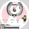 Bremsbackensatz Hinterachse ZIMMERMANN 20990.108.0