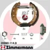 Bremsbackensatz Hinterachse ZIMMERMANN 20990.114.9