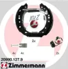 Bremsbackensatz Hinterachse ZIMMERMANN 20990.127.9