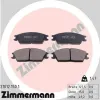 Bremsbelagsatz, Scheibenbremse ZIMMERMANN 21012.150.1