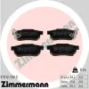 Bremsbelagsatz, Scheibenbremse Hinterachse ZIMMERMANN 21312.130.2