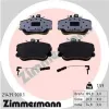 Bremsbelagsatz, Scheibenbremse Vorderachse ZIMMERMANN 21439.900.1