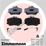 Bremsbelagsatz, Scheibenbremse Vorderachse ZIMMERMANN 21439.900.1