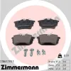 Bremsbelagsatz, Scheibenbremse Hinterachse ZIMMERMANN 21861.170.1