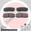 Bremsbelagsatz, Scheibenbremse Hinterachse ZIMMERMANN 21875.155.1