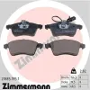 Bremsbelagsatz, Scheibenbremse Vorderachse ZIMMERMANN 21885.195.1