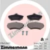 Bremsbelagsatz, Scheibenbremse Vorderachse ZIMMERMANN 21945.160.1