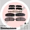 Bremsbelagsatz, Scheibenbremse Vorderachse ZIMMERMANN 22070.180.2