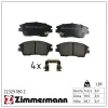 Bremsbelagsatz, Scheibenbremse Vorderachse ZIMMERMANN 22329.180.2