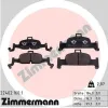 Bremsbelagsatz, Scheibenbremse Vorderachse ZIMMERMANN 22402.160.1