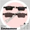 Bremsbelagsatz, Scheibenbremse Hinterachse ZIMMERMANN 22531.160.1