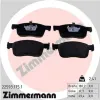 Bremsbelagsatz, Scheibenbremse Vorderachse ZIMMERMANN 22593.175.1
