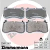 Bremsbelagsatz, Scheibenbremse Vorderachse ZIMMERMANN 22697.170.1