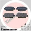 Bremsbelagsatz, Scheibenbremse Hinterachse ZIMMERMANN 22994.145.1