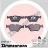 Bremsbelagsatz, Scheibenbremse Vorderachse ZIMMERMANN 23183.195.9