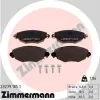 Bremsbelagsatz, Scheibenbremse Vorderachse ZIMMERMANN 23279.185.1
