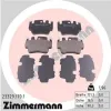 Bremsbelagsatz, Scheibenbremse ZIMMERMANN 23329.170.1
