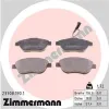 Bremsbelagsatz, Scheibenbremse Vorderachse ZIMMERMANN 23708.190.1
