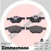 Bremsbelagsatz, Scheibenbremse Vorderachse ZIMMERMANN 23720.175.1
