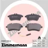 Bremsbelagsatz, Scheibenbremse Vorderachse ZIMMERMANN 23881.200.2