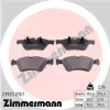 Bremsbelagsatz, Scheibenbremse Vorderachse ZIMMERMANN 23925.210.1