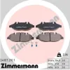 Bremsbelagsatz, Scheibenbremse Vorderachse ZIMMERMANN 24007.210.1