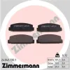 Bremsbelagsatz, Scheibenbremse Hinterachse ZIMMERMANN 24045.130.1