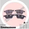 Bremsbelagsatz, Scheibenbremse Vorderachse ZIMMERMANN 24176.210.1