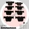 Bremsbelagsatz, Scheibenbremse Vorderachse ZIMMERMANN 24205.165.1