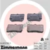 Bremsbelagsatz, Scheibenbremse Hinterachse ZIMMERMANN 24323.155.1