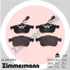 Bremsbelagsatz, Scheibenbremse Vorderachse ZIMMERMANN 24339.200.1