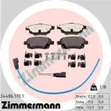 Bremsbelagsatz, Scheibenbremse ZIMMERMANN 24486.170.1