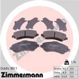 Bremsbelagsatz, Scheibenbremse Vorderachse ZIMMERMANN 24604.180.1