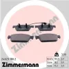 Bremsbelagsatz, Scheibenbremse Vorderachse ZIMMERMANN 24623.180.2