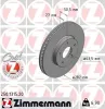 Bremsscheibe Vorderachse ZIMMERMANN 250.1315.20