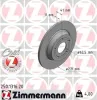 Bremsscheibe Hinterachse ZIMMERMANN 250.1316.20